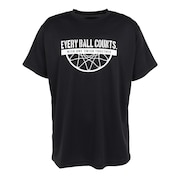 エックスティーエス（XTS）（メンズ）バスケットボールウェア ドライプラス メッセージTシャツ 751TS3ES0015 BLK