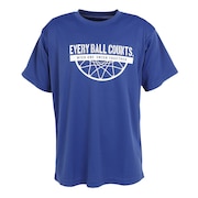 エックスティーエス（XTS）（メンズ）バスケットボールウェア ドライプラス メッセージTシャツ 751TS3ES0015 RBLU