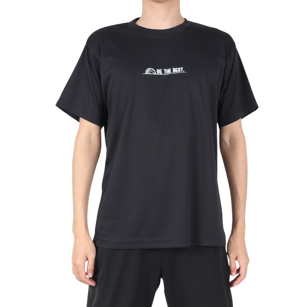 エックスティーエス（XTS）（メンズ）バスケットボールウェア ドライプラス メッセージTシャツ 751TS3ES0017 BLK
