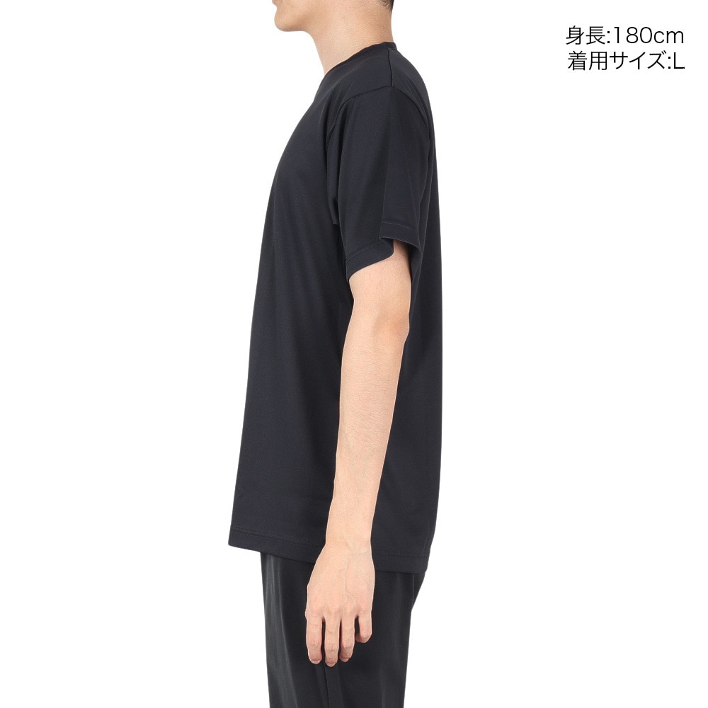エックスティーエス（XTS）（メンズ）バスケットボールウェア ドライプラス メッセージTシャツ 751TS3ES0017 BLK