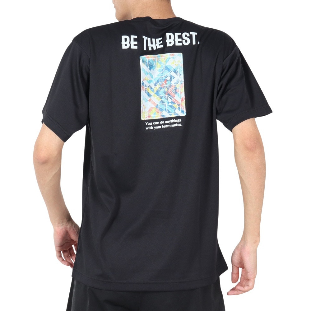 エックスティーエス（XTS）（メンズ）バスケットボールウェア ドライプラス メッセージTシャツ 751TS3ES0017 BLK