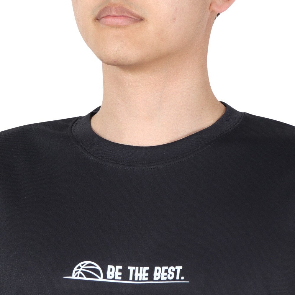 エックスティーエス（XTS）（メンズ）バスケットボールウェア ドライプラス メッセージTシャツ 751TS3ES0017 BLK