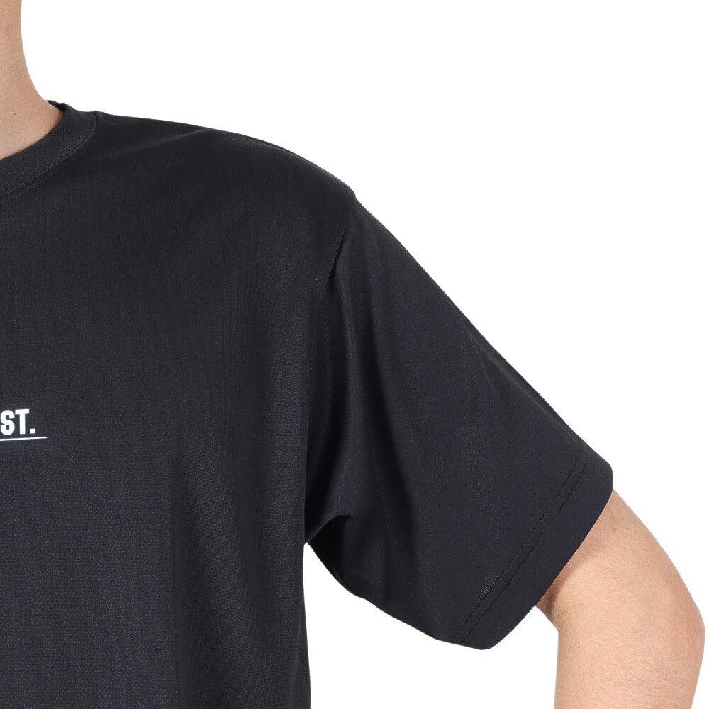 エックスティーエス（XTS）（メンズ）バスケットボールウェア ドライプラス メッセージTシャツ 751TS3ES0017 BLK