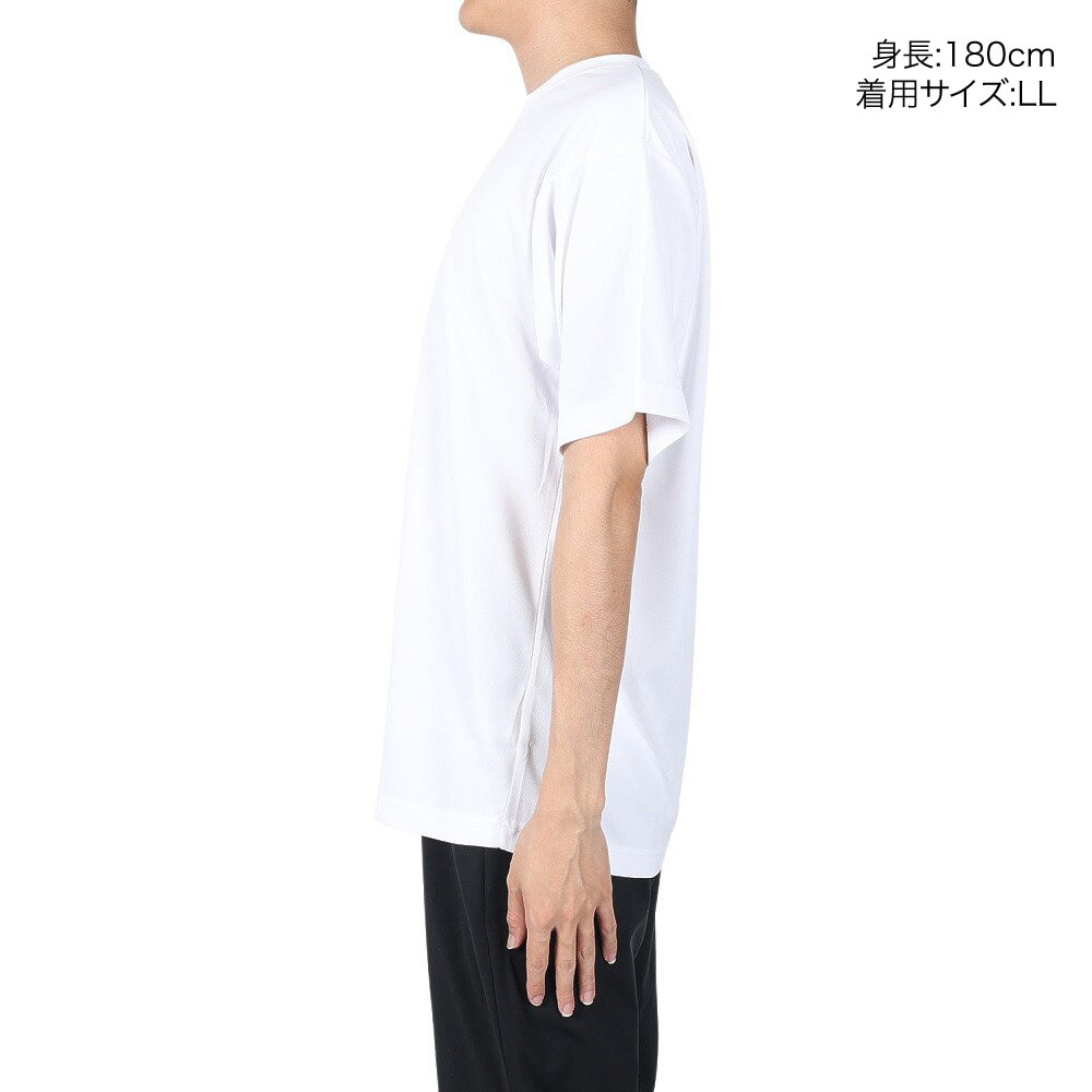エックスティーエス（XTS）（メンズ）バスケットボールウェア ドライプラス メッセージTシャツ 751TS3ES0017 WHT