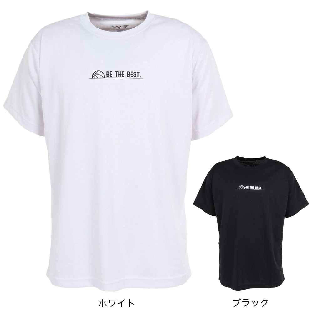 エックスティーエス（XTS）（メンズ）バスケットボールウェア ドライプラス メッセージTシャツ 751TS3ES0017 BLK