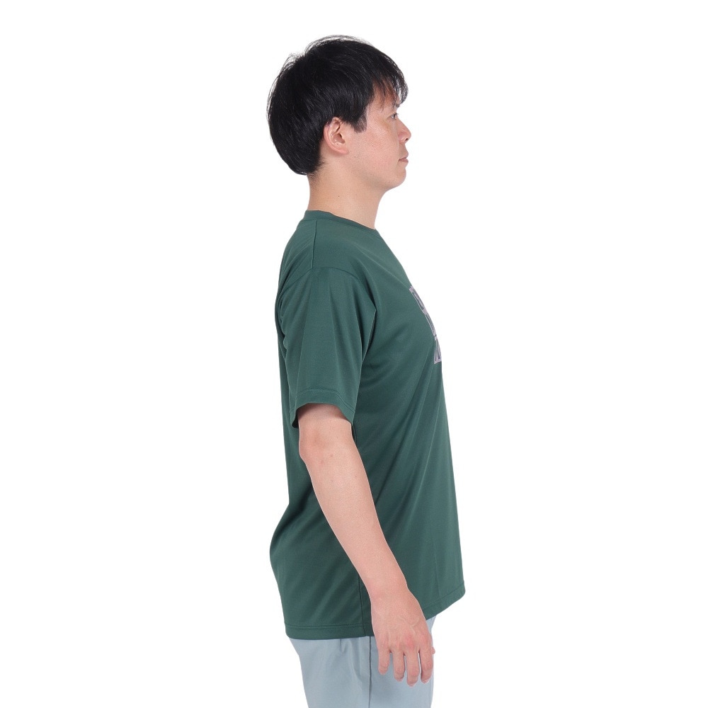 エックスティーエス（XTS）（メンズ）バスケットボールウェア ドライプラス メッセージTシャツ 751TS3ES0018 GRN