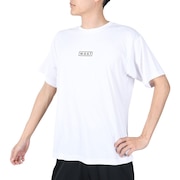 (メンズ)バスケットボールウェア ドライプラス メッセージTシャツ 751TS3ES0020 WHT