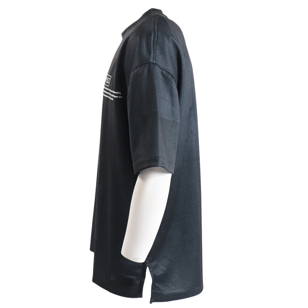 ライズ（RYZ）（メンズ）バスケットボールウェア 半袖Tシャツ RZ30CD23SS0024 BLK