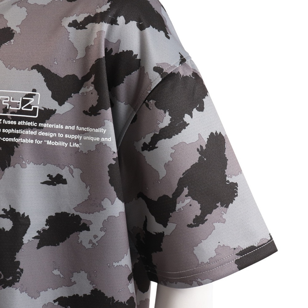 ライズ（RYZ）（メンズ）バスケットボールウェア 半袖Tシャツ RZ30CD23SS0024 CAMO