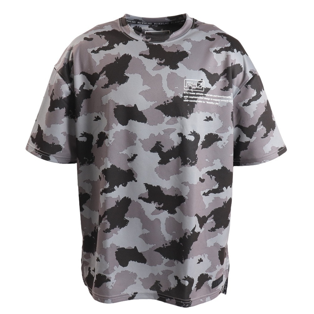 ライズ（RYZ）（メンズ）バスケットボールウェア 半袖Tシャツ RZ30CD23SS0024 CAMO