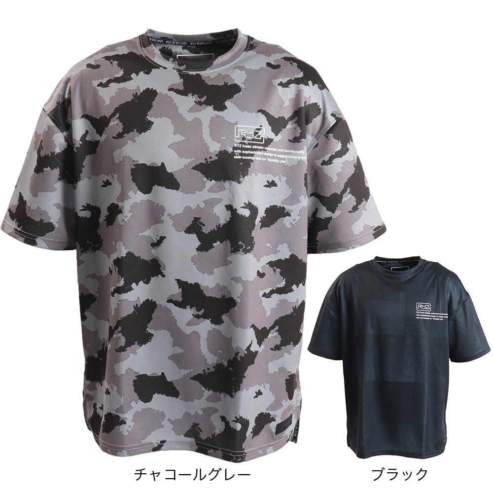ライズ（RYZ）（メンズ）バスケットボールウェア 半袖Tシャツ RZ30CD23SS0024 CAMO