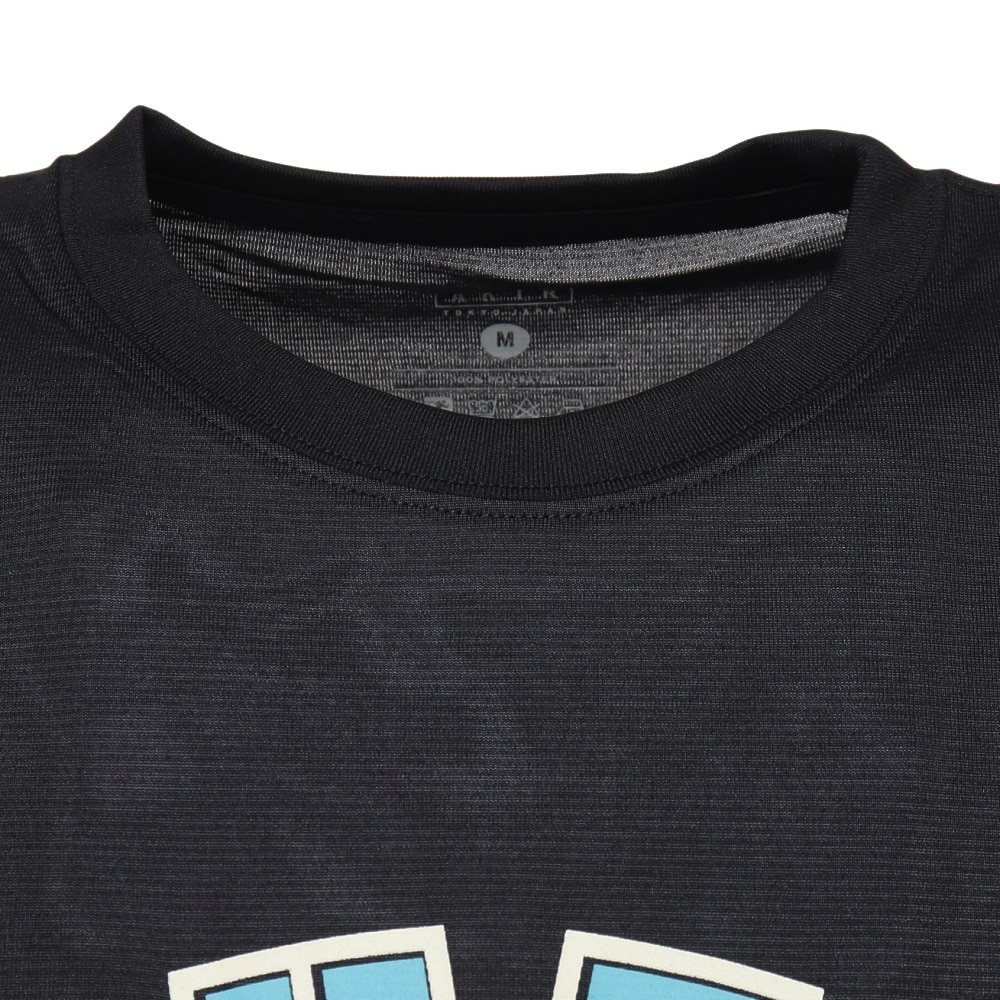 アクター（AKTR）（メンズ）バスケットボールウェア MIXTURE LOGO SPORTS 半袖Tシャツ 123-004005 BK