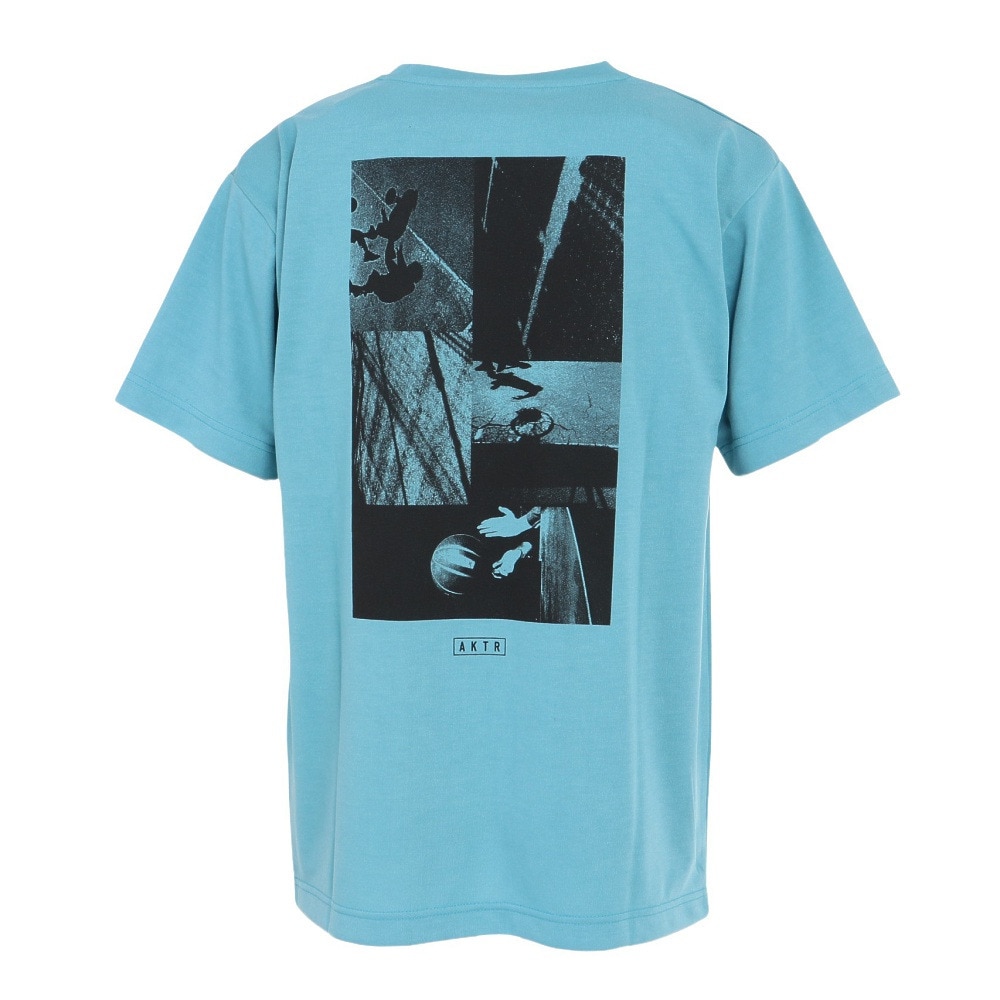 アクター（AKTR）（メンズ）バスケットボールウェア AKT LOCAL PHOTO DRYTECH Tシャツ 123-005005 BL 速乾