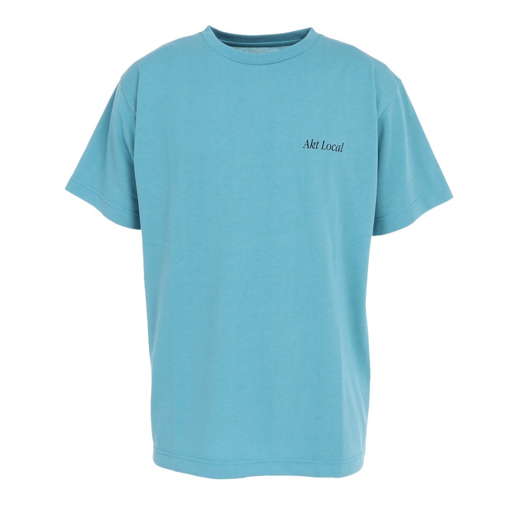 アクター（AKTR）（メンズ）バスケットボールウェア AKT LOCAL PHOTO DRYTECH Tシャツ 123-005005 BL 速乾