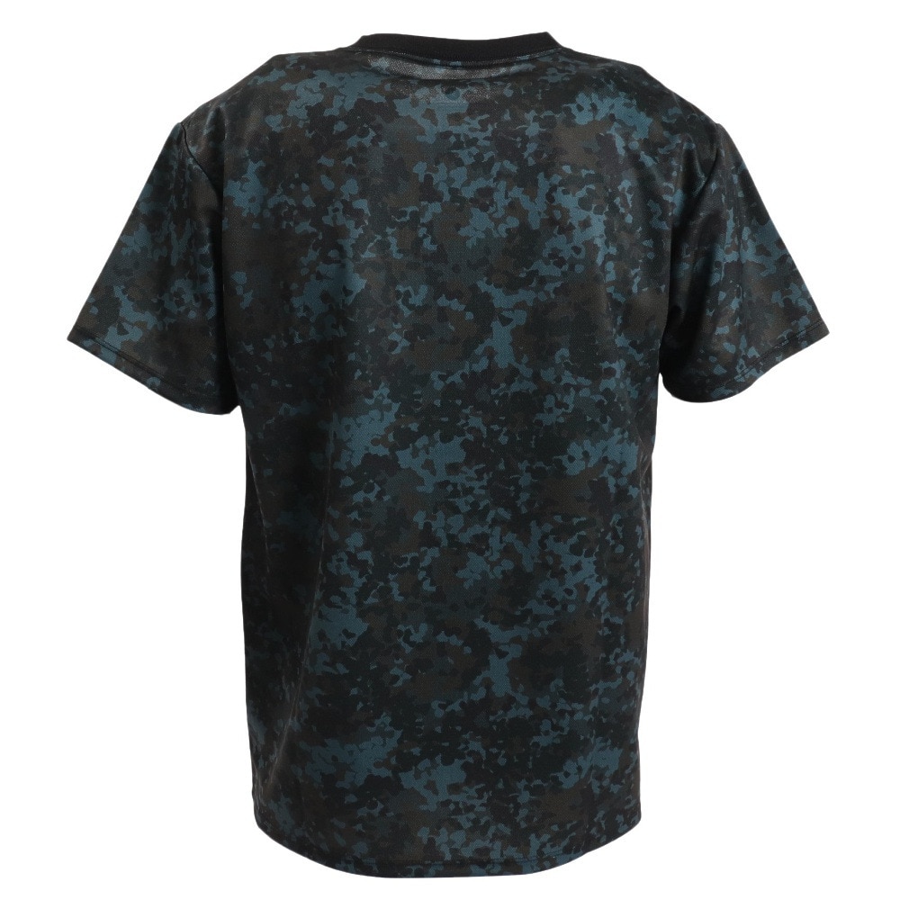 アクター（AKTR）（メンズ）バスケットボールウェア FLECKTARN CAMO AKTR ロゴ SP Tシャツ 123-013005 BK 速乾