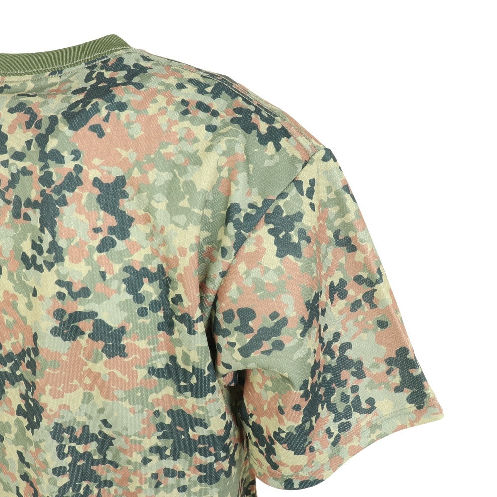 アクター（AKTR）（メンズ）バスケットボールウェア FLECKTARN CAMO AKTR ロゴ SP Tシャツ 123-013005 OL 速乾