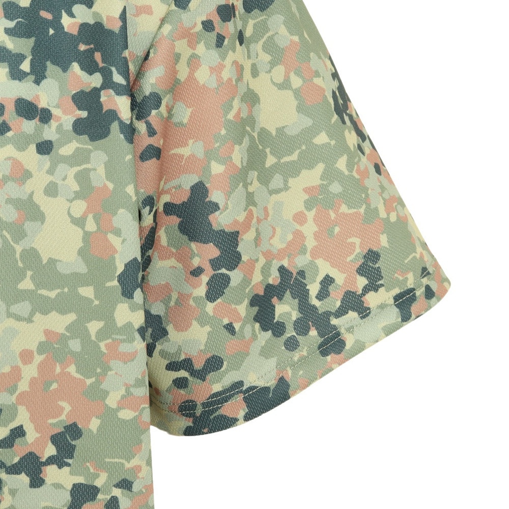 アクター（AKTR）（メンズ）バスケットボールウェア FLECKTARN CAMO AKTR ロゴ SP Tシャツ 123-013005 OL 速乾