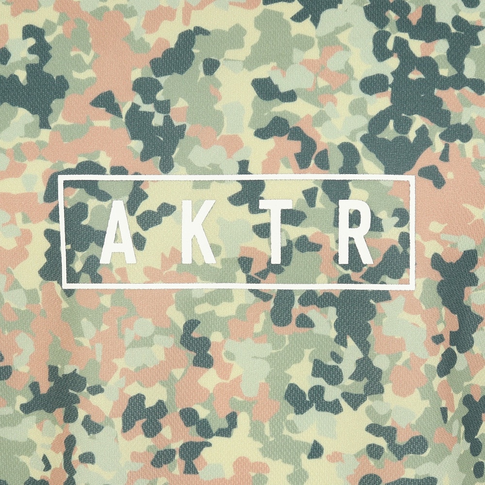 アクター（AKTR）（メンズ）バスケットボールウェア FLECKTARN CAMO AKTR ロゴ SP Tシャツ 123-013005 OL 速乾