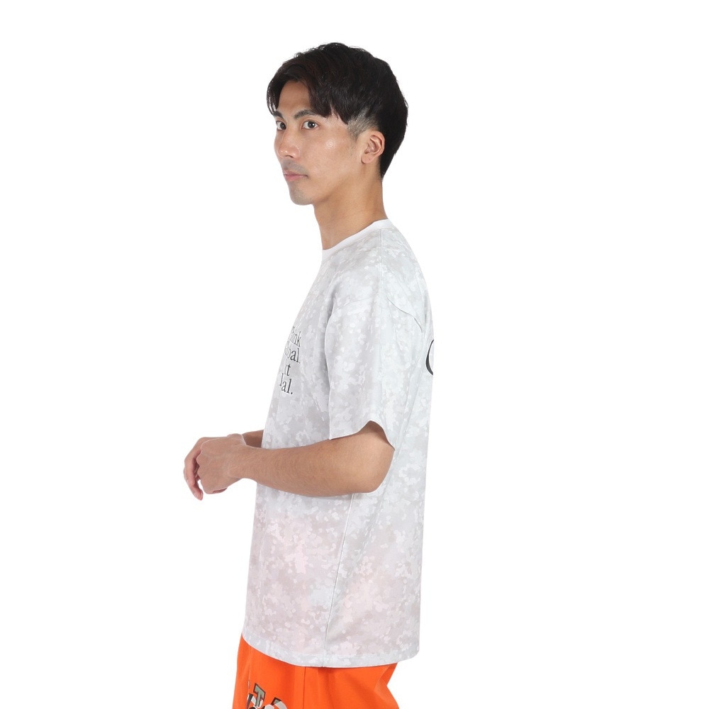 アクター（AKTR）（メンズ）バスケットボールウェア FLECKTARN CAMO AKT LOCAL SP Tシャツ 123-014005 WH 速乾