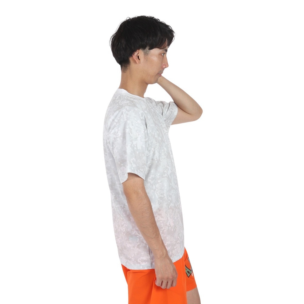 アクター（AKTR）（メンズ）バスケットボールウェア FLECKTARN CAMO AKT LOCAL SP Tシャツ 123-014005 WH 速乾