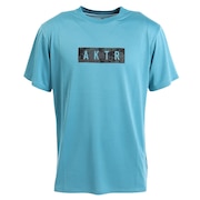 アクター（AKTR）（メンズ）バスケットボールウェア FLECKTARN CAMO ロゴ SPORTS Tシャツ 123-015005 BL