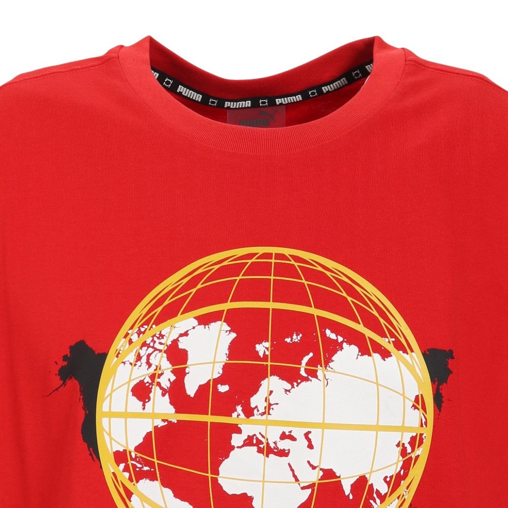 プーマ（PUMA）（メンズ）バスケットボールウェア CLEAR OUT 半袖Tシャツ 2 53858301