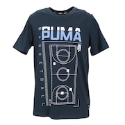 プーマ（PUMA）（メンズ）バスケットボールウェア CLEAR OUT 半袖Tシャツ 3 53858401