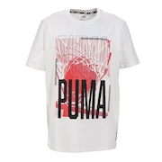 プーマ（PUMA）（メンズ）バスケットボールウェア HOOPS グラフィック 半袖Tシャツ 62027902