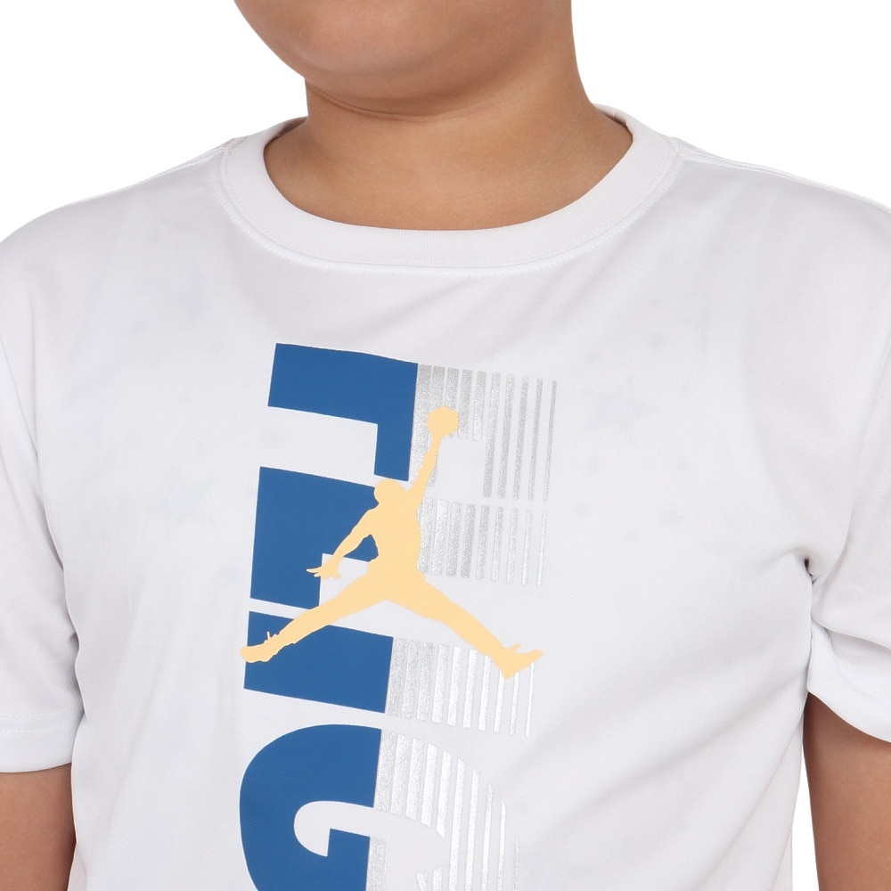 ジョーダン（JORDAN）（キッズ）バスケットボールウェア STATIC FLIGHT ドライフィットTシャツ 95C256-001