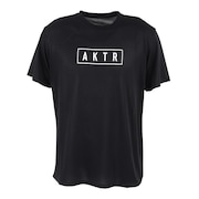 アクター（AKTR）（メンズ）バスケットボールウェア BASIC AKTR LOGO SPORTS Tシャツ 523-003005 BK 速乾