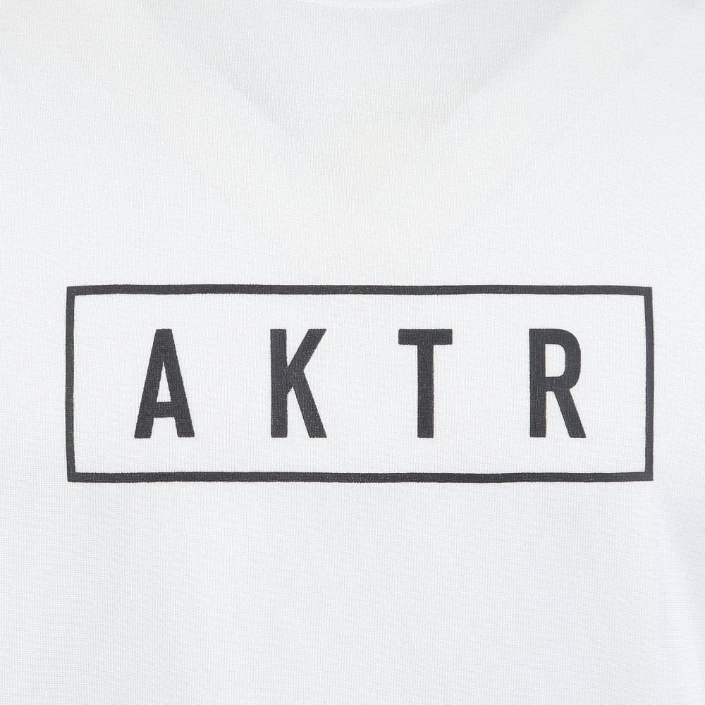アクター（AKTR）（メンズ）バスケットボールウェア BASIC AKTR LOGO SPORTS Tシャツ 523-004005 WH