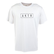 アクター（AKTR）（メンズ）バスケットボールウェア BASIC AKTR LOGO SPORTS Tシャツ 523-004005 WH