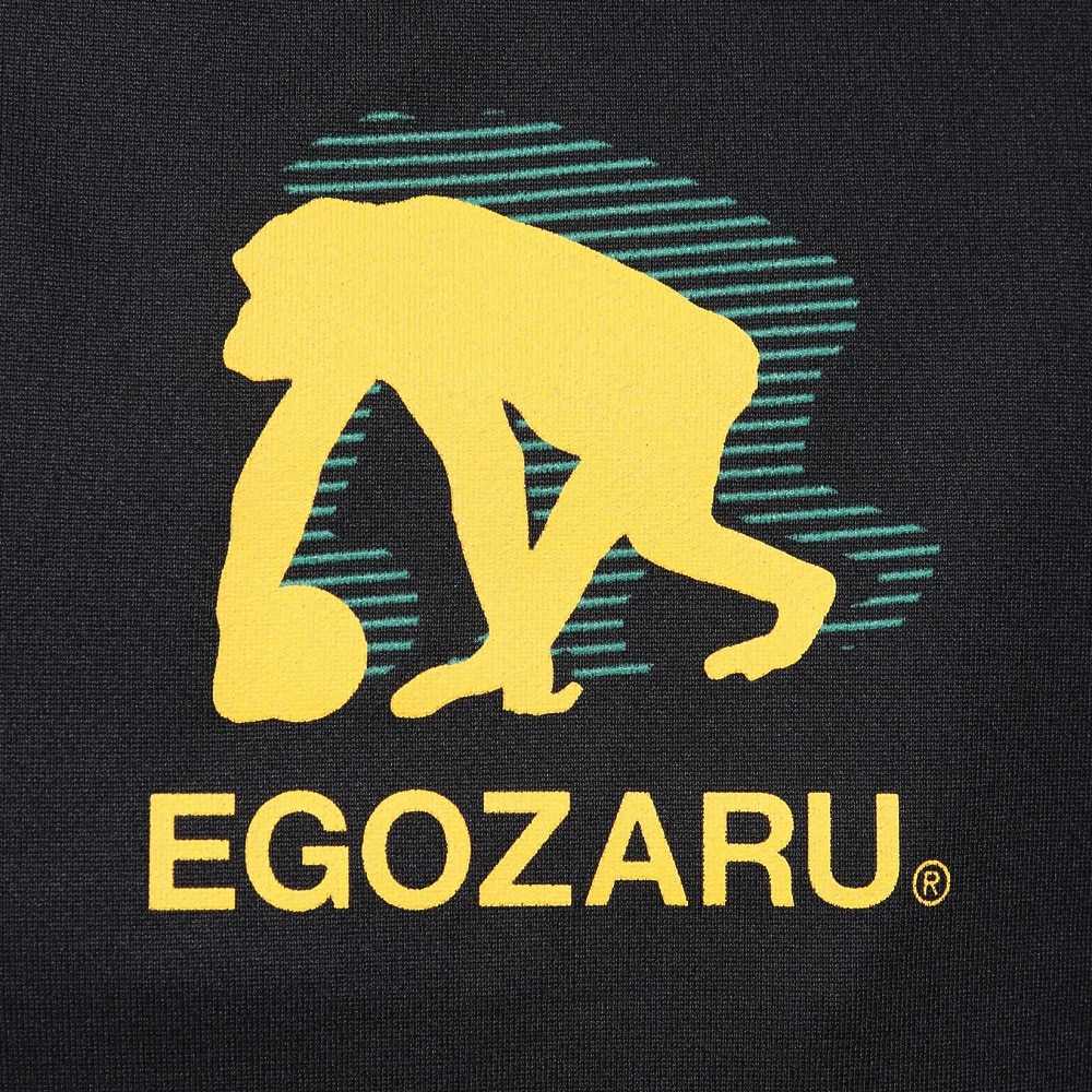 エゴザル（EGOZARU）（メンズ、レディース）バスケットボールウェア ワイドジオメトリックバックプリントTシャツ EZST-S2306-012