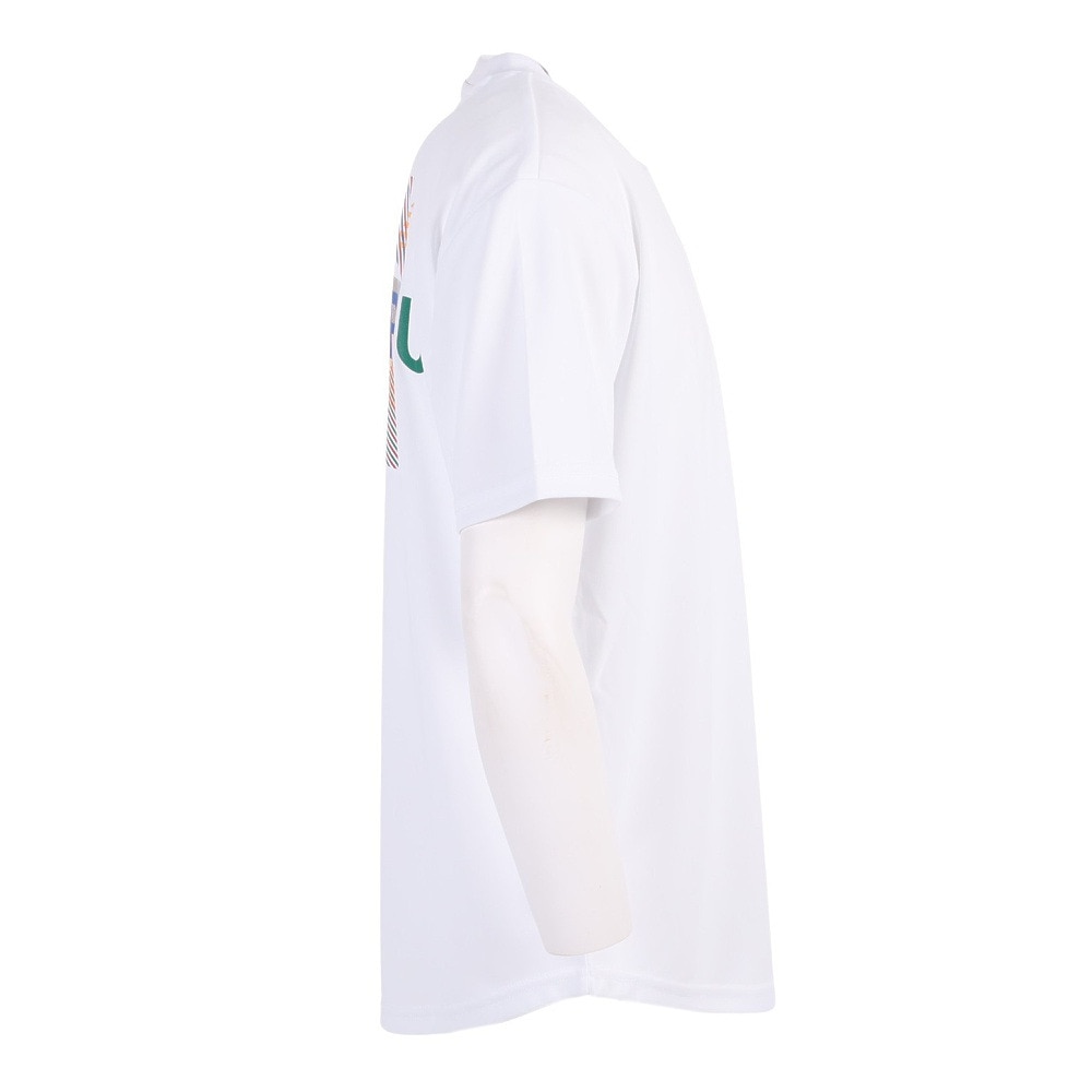 エゴザル（EGOZARU）（メンズ、レディース）バスケットボールウェア ワイドジオメトリック バックプリント Tシャツ EZST-S2306-025 速乾