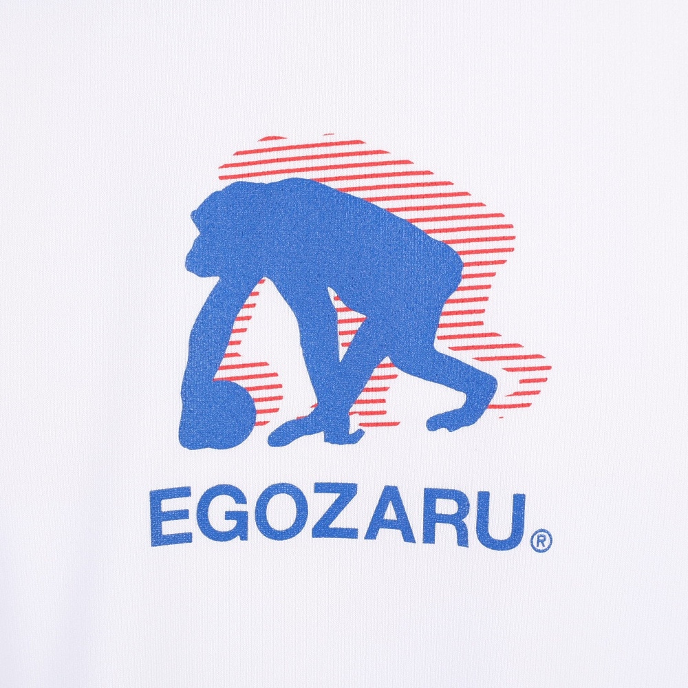 エゴザル（EGOZARU）（メンズ）バスケットボールウェア ワイドジオメトリック バックプリント Tシャツ EZST-S2306-025