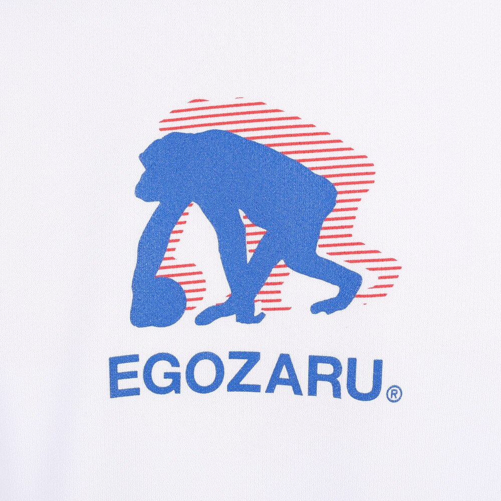 エゴザル（EGOZARU）（メンズ、レディース）バスケットボールウェア ワイドジオメトリック バックプリント Tシャツ EZST-S2306-025 速乾