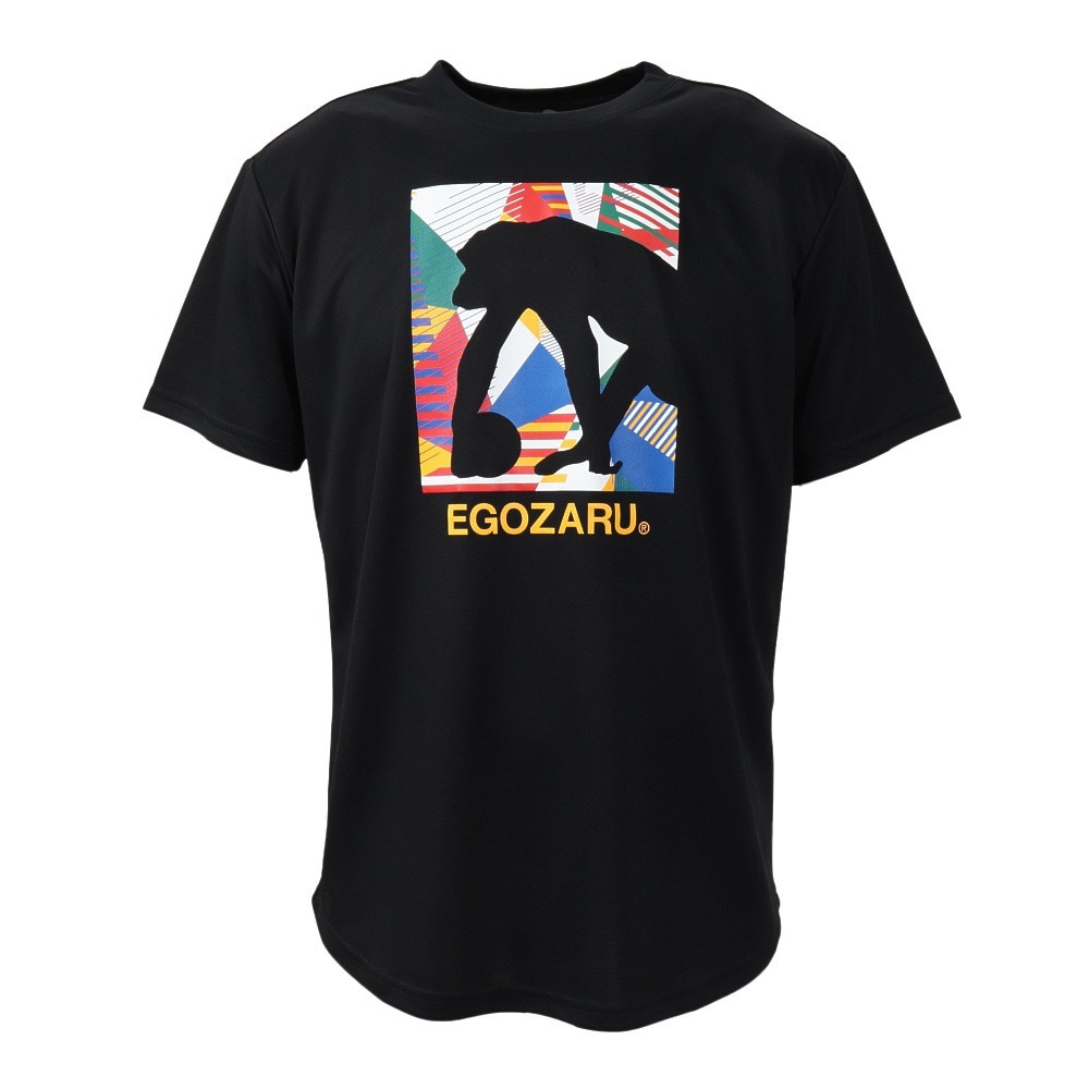 エゴザル バスケットボールウェア ワイドジオメトリックTシャツ EZST-S2307-012 Ｌ 90 バスケットボール