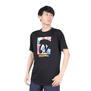 エゴザル(EGOZARU)(メンズ、レディース)バスケットボールウェア ワイドジオメトリックTシャツ EZST-S2307