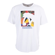 エゴザル（EGOZARU）（メンズ）バスケットボールウェア ワイドジオメトリック Tシャツ EZST-S2307-025