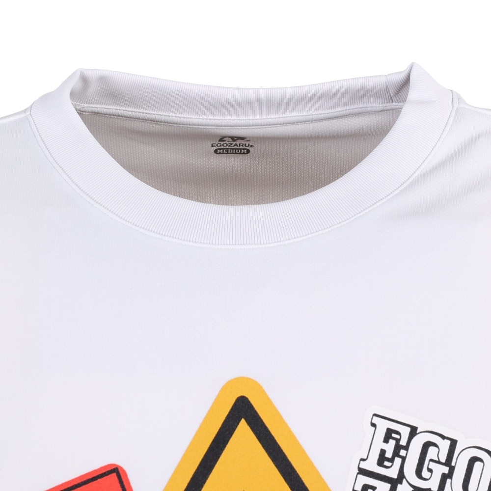 エゴザル（EGOZARU）（メンズ）バスケットボールウェア デンジャーサイン Tシャツ EZST-S2309-025