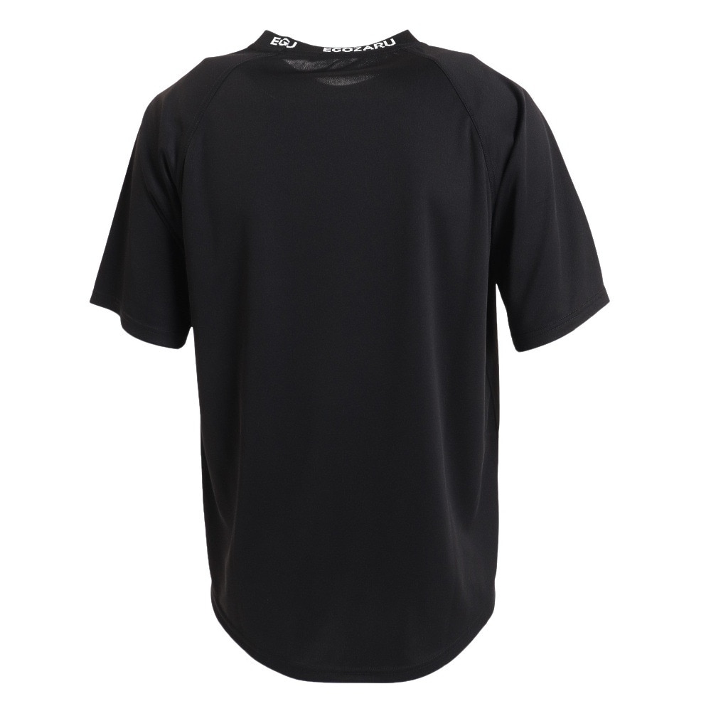 エゴザル（EGOZARU）（メンズ）バスケットボールウェア BIGシルエット ネックロゴ半袖Tシャツ EZST-S2321-012 速乾