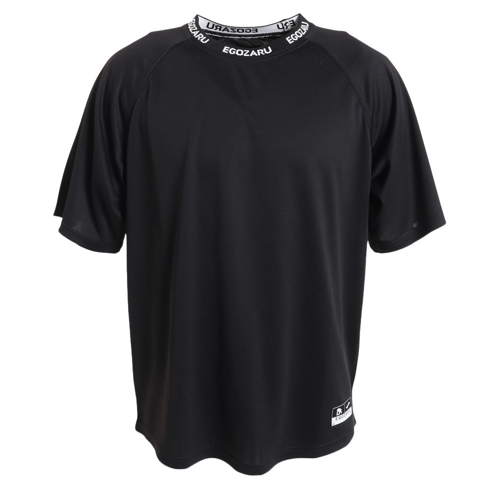 エゴザル（EGOZARU）（メンズ）バスケットボールウェア BIGシルエット ネックロゴ半袖Tシャツ EZST-S2321-012 速乾