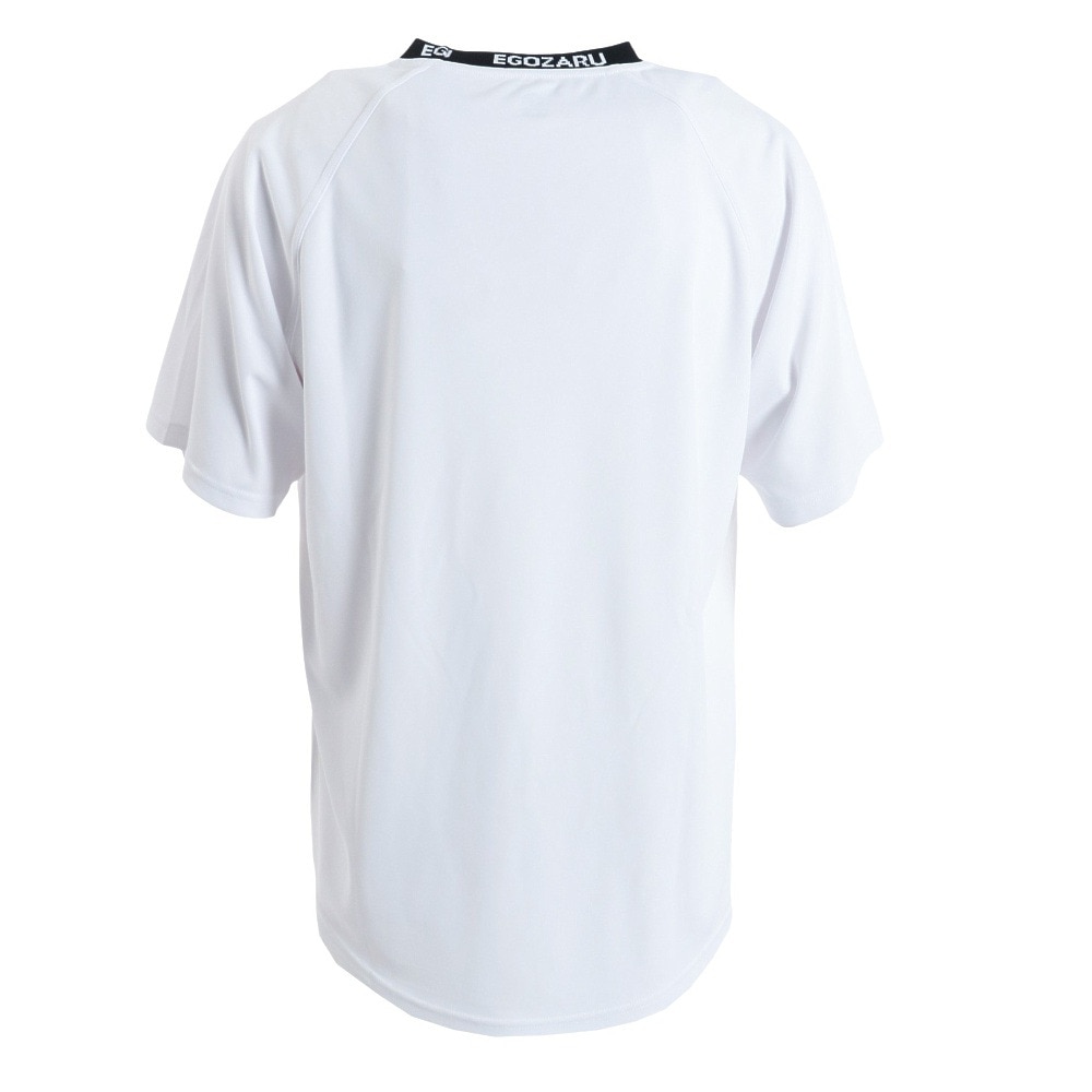 エゴザル（EGOZARU）（メンズ）BIGシルエット ネックロゴ 半袖Tシャツ EZST-S2321-025 速乾