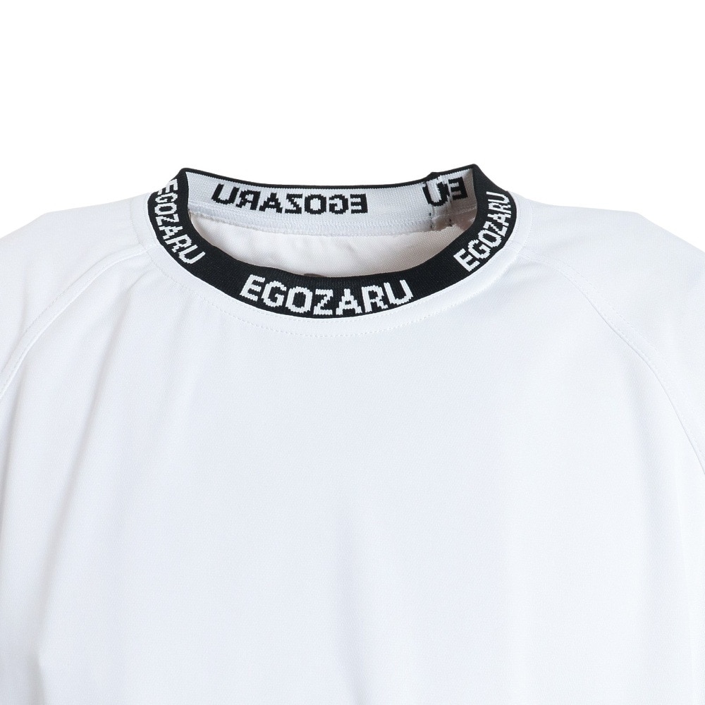 エゴザル（EGOZARU）（メンズ）BIGシルエット ネックロゴ 半袖Tシャツ EZST-S2321-025 速乾