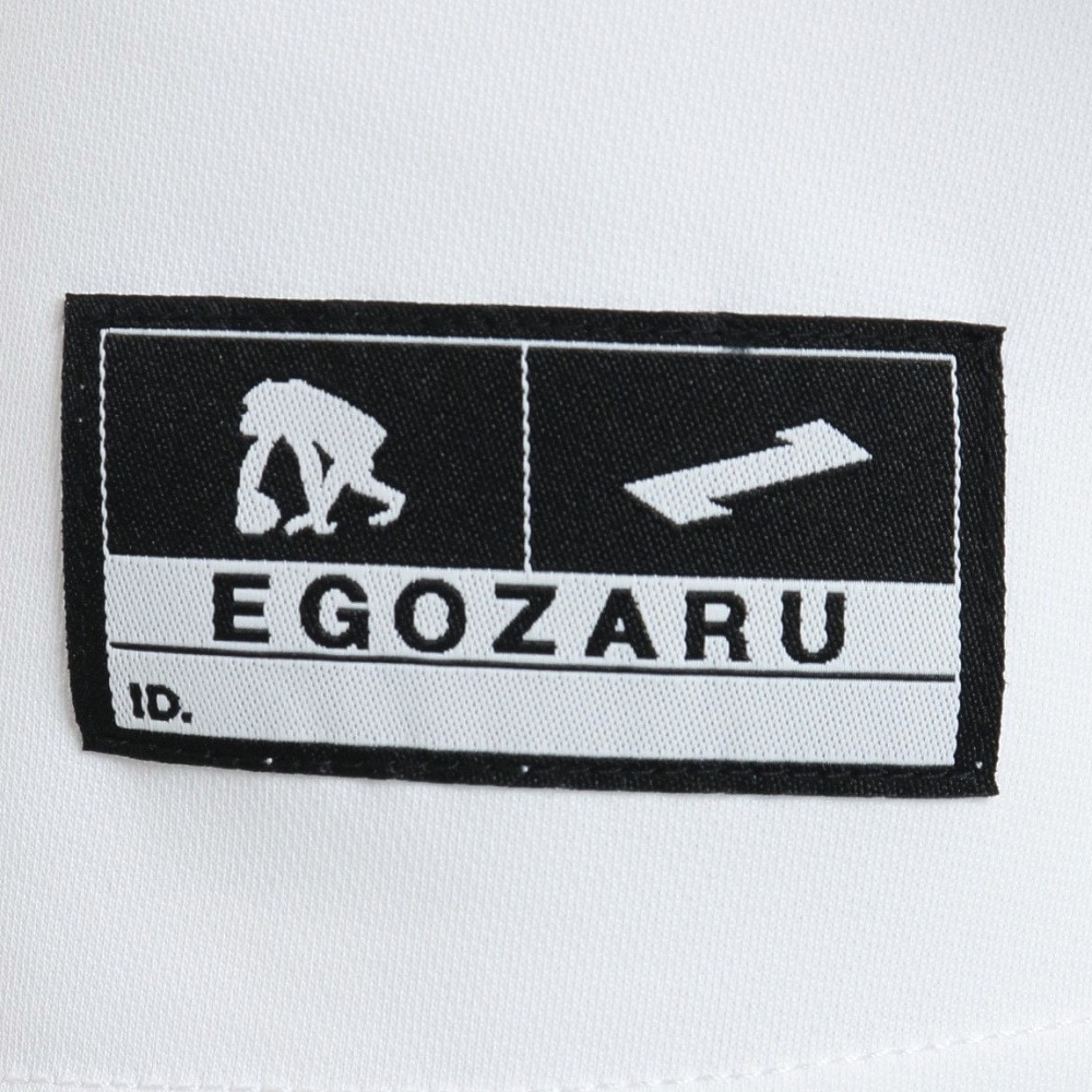 エゴザル（EGOZARU）（メンズ）BIGシルエット ネックロゴ 半袖Tシャツ EZST-S2321-025 速乾