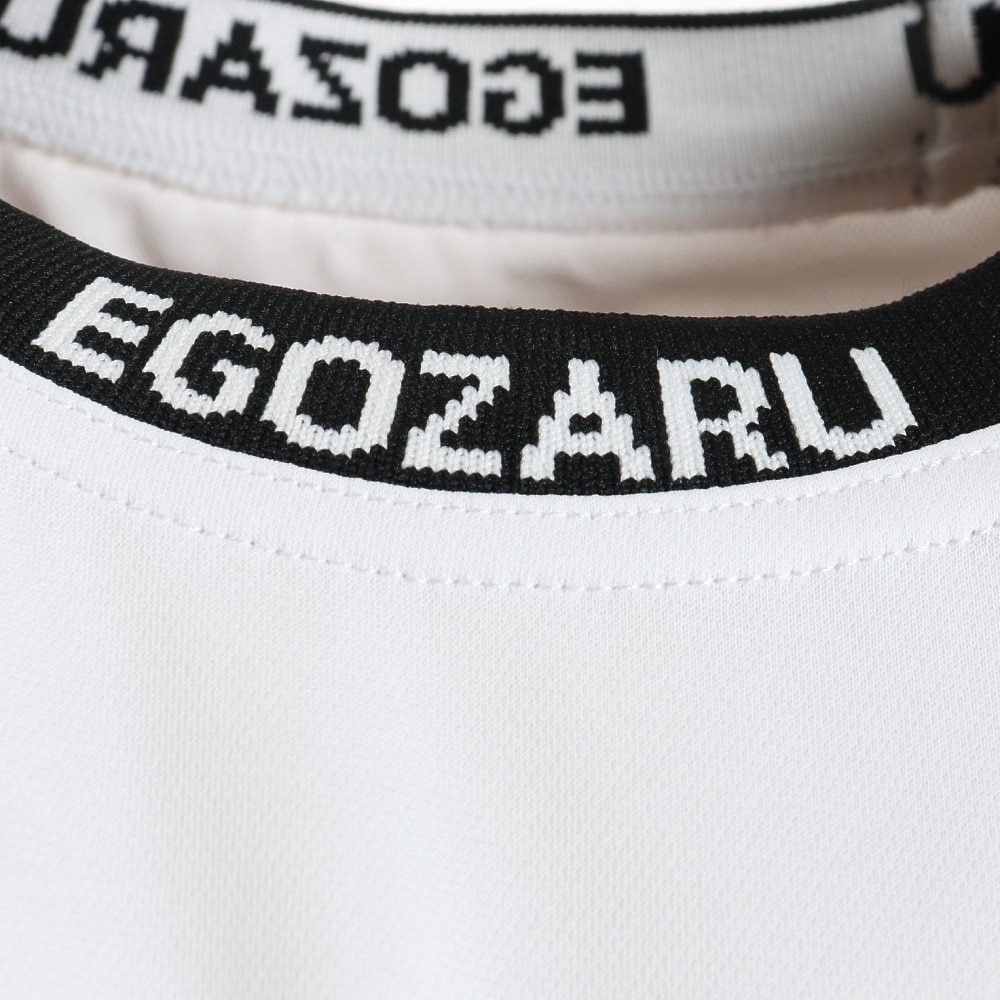 エゴザル（EGOZARU）（メンズ）BIGシルエット ネックロゴ 半袖Tシャツ EZST-S2321-025 速乾