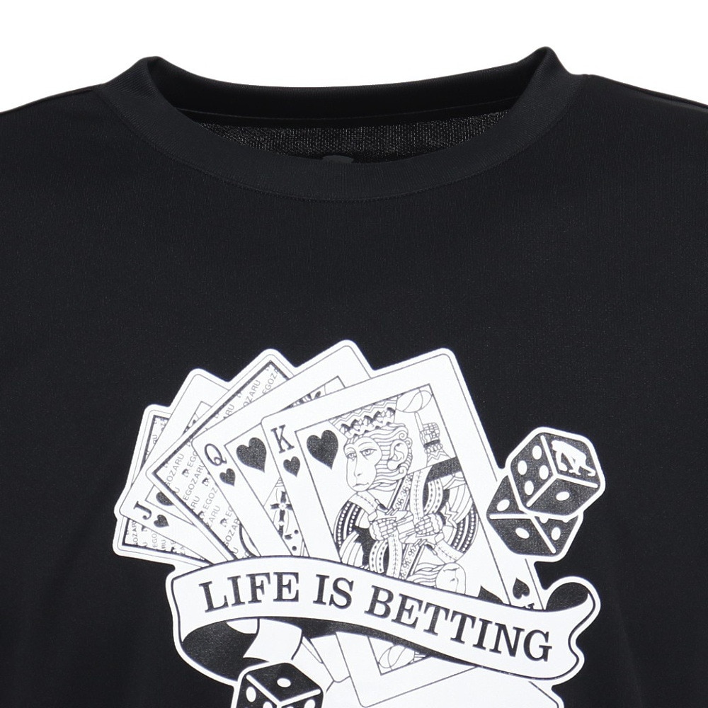 エゴザル（EGOZARU）（メンズ）バスケットボールウェア ベットオンカーズ Tシャツ EZST-S2325-012