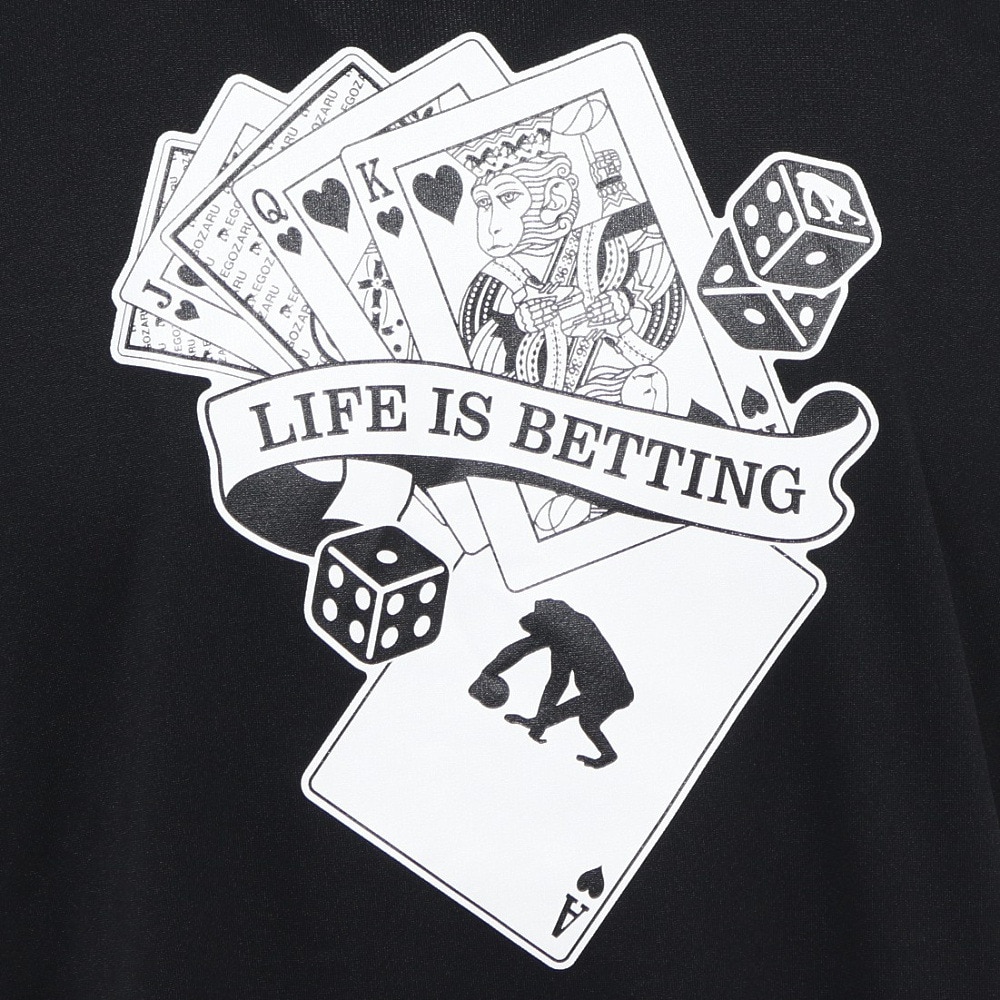 エゴザル（EGOZARU）（メンズ）バスケットボールウェア ベットオンカーズ Tシャツ EZST-S2325-012