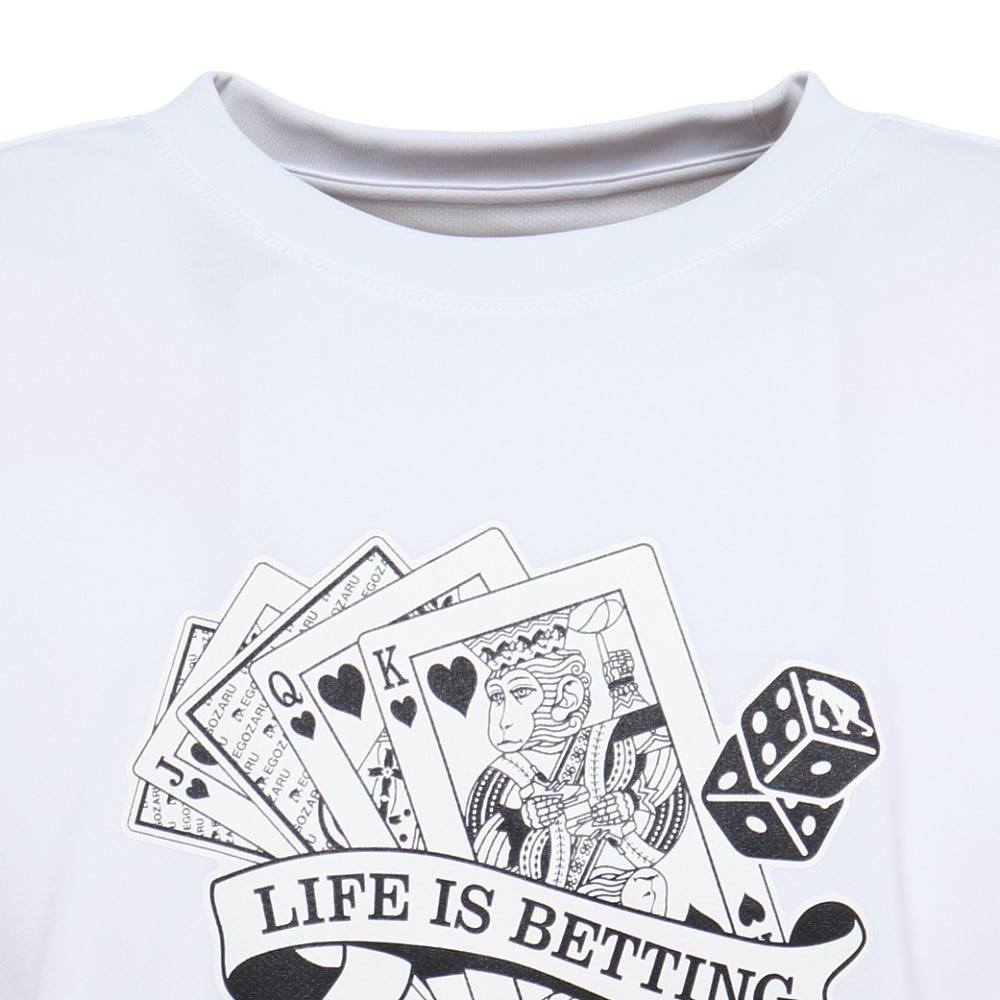 エゴザル（EGOZARU）（メンズ）バスケットボールウェア ベットオンカーズ Tシャツ EZST-S2325-025