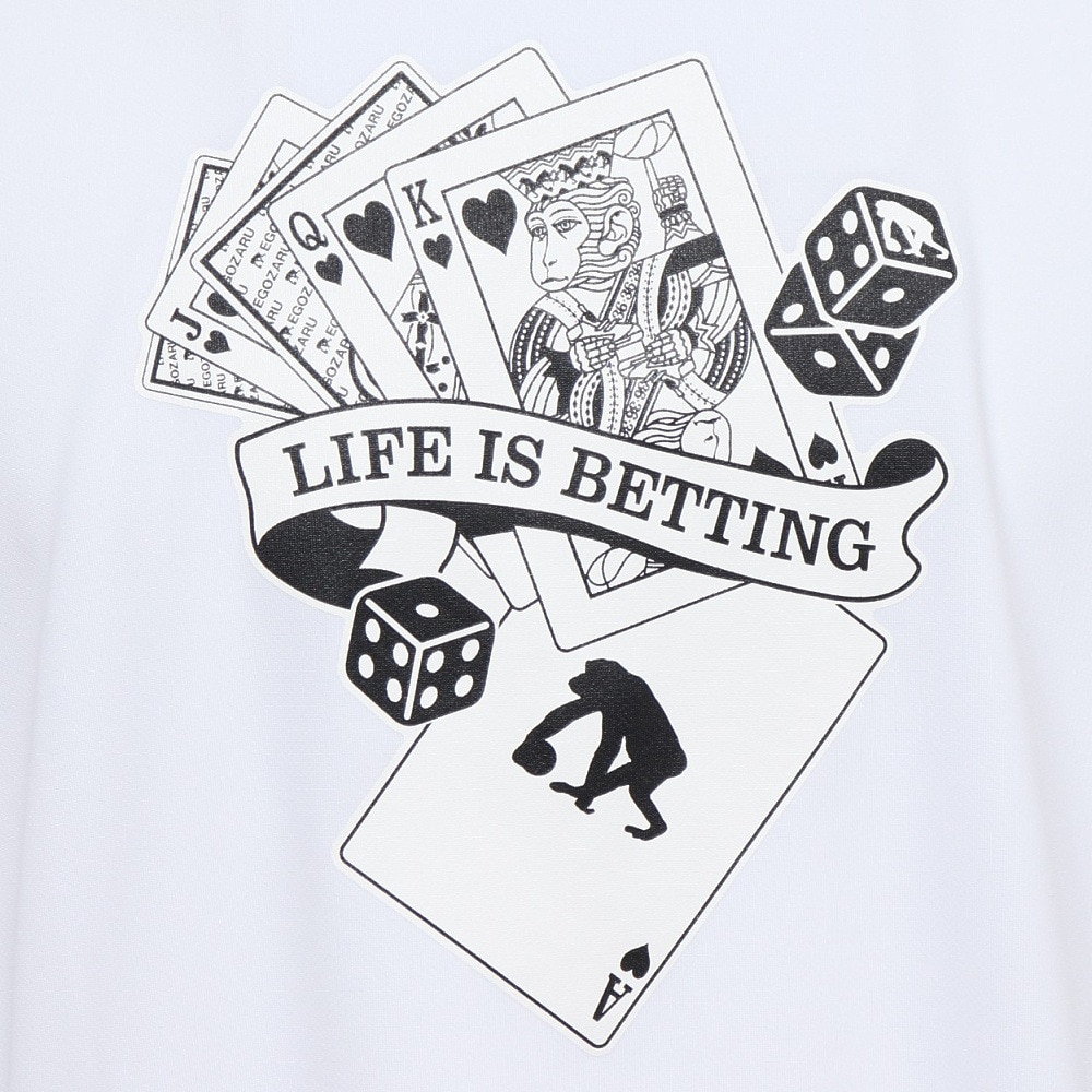エゴザル（EGOZARU）（メンズ）バスケットボールウェア ベットオンカーズ Tシャツ EZST-S2325-025